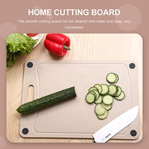 Anguery Home Tools Rutting Board Wheat Palta Chopping Board Board Fruit Rightting Pacamento de cozinha Cozinha tapete de corte de dupla