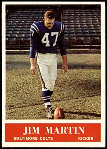 1964 Philadelphia 5 Jim Martin Baltimore Colts NM/MT Colts Notre Dame