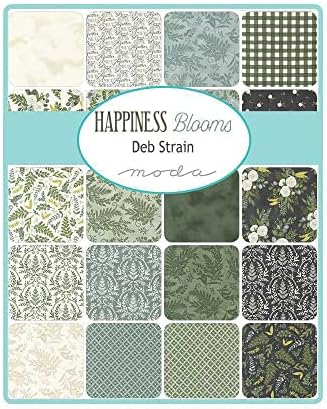 Deb tensão Felicidade Blooms Jelly Roll 40 Tiras de 2,5 polegadas Moda Fabrics 56050JR