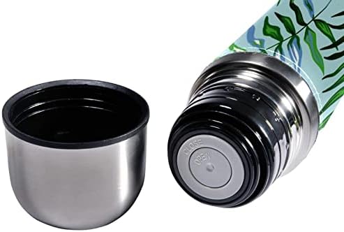 Caneca de café, termomar, caneca de viagem, copo de café, caneca de café isolada, padrão de planta de folha verde