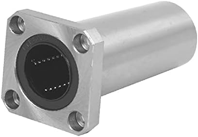 X-DREE LMK30LUU 30MM INTERIOR DIA FLANGE PRÁTICA DE FLANGE LINHO ROLAMENTO DE MOVIMENTO LINHO (LMK30LUU RODAMIENTO DE BOLAS