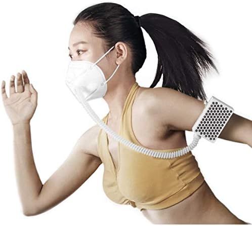 Respire livremente! Máscara AirPro ampla Respirador de purificação de ar recarregável com filtro HEPA, reutilizável, portátil