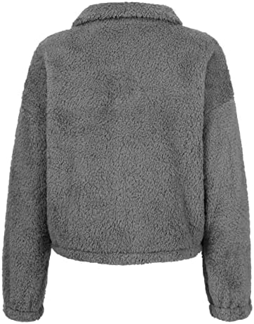 Casacos de tamanho grande, suéter de manga comprida Womans túnica de outono com conforto moderno suéter macio lapzy sólido