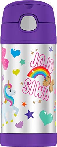 Thermos FuntainTer 12 onças Botthe Kids Stainless Steel, JoJo Siwa