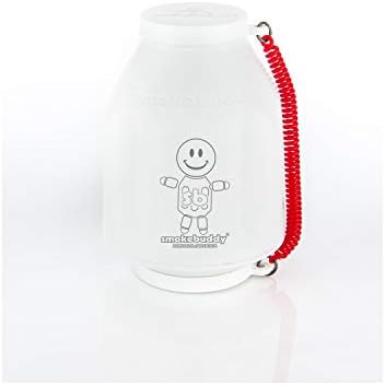 Buddy de fumaça 0159-WHT Filtro de ar pessoal, Branco branco e fumaça Filtro de ar pessoal 0159-RD, vermelho