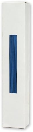 Cleansperadores de tubos de artesanato Chenille hastes médias azul 6mm x 12 100 pc