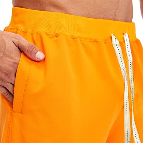 Treino masculino com shorts de ginástica leves atléticos Protection Protection Running Sports Sports com bolsos