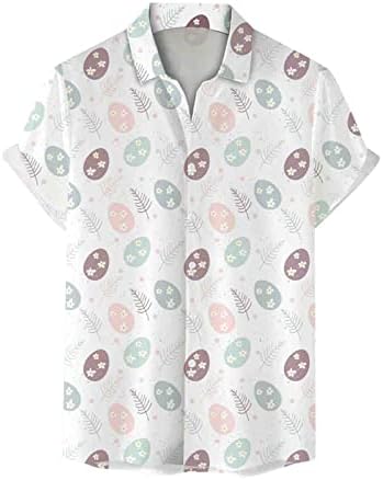 Camisa havaiana de páscoa coelho de pásco