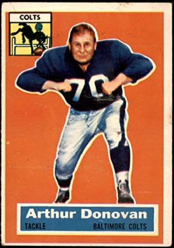 1956 Topps 36 Art Donovan Baltimore Colts VG Colts Boston College/Notre Dame