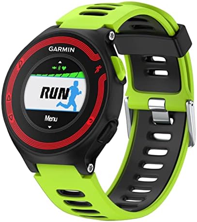 Cinta de banda de vigilância de silicone Hepup para Garmin Forerunner 735xt 220 230 235 620 630 735xt Smart Relógio Substituição Plenagem