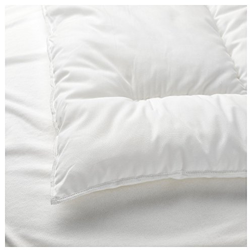 Ikea Len Pillow e conjunto de edredom de berço, branco