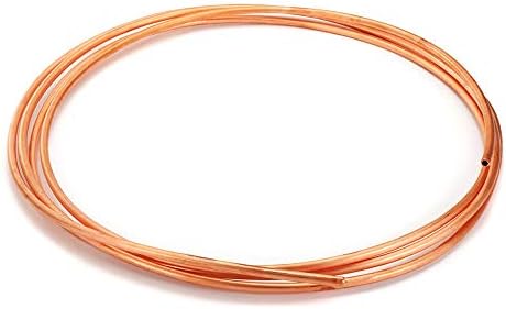 Tubo de cobre kdafa, diâmetro de 5/16 polegadas 3/4/6m de bobina mole de bobina de bobo de bobo de bobo de tubo de ar condicionado