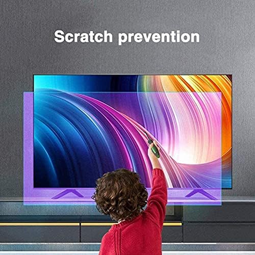 Protetor de tela anti-brilho 32-75 polegadas Anti-azul Monitor de luz/protetor de tela de TV e proteção de proteção
