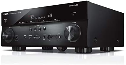 Yamaha Aventage RX-A780 Receptor de Rede AV de 7.2 canais com Musiccast, Wi-Fi e Bluetooth, 5 HDMI in/2 Out