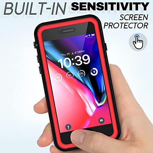 Beastek para iPhone 8 / iPhone 7 Capa à prova d'água, Cre Series IP68 Case à prova de choque com protetor de tela embutido Tampa