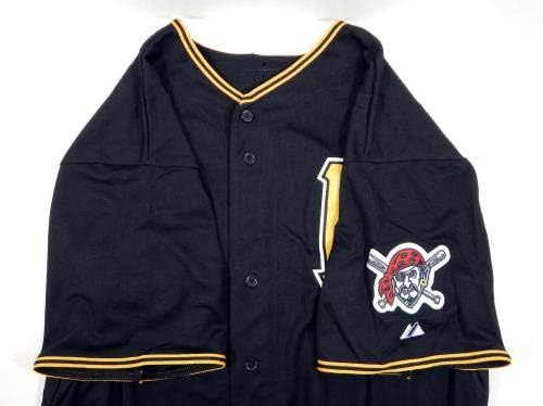 2015 Pittsburgh Pirates Nick Kingham Jogo emitiu Black Jersey Pitt33182 - Jerseys MLB usada para jogo MLB