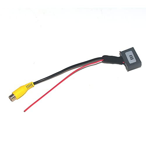 Adaptador de câmera de estacionamento reverso de backup de backup de carro para carro para o cabo RCA para Honda Fit Jazz GK3/4/5/6