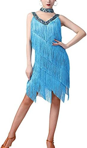 Tamel Fringe com asas branca Vestidos de trajes de flapper de gatsby flapper vestidos