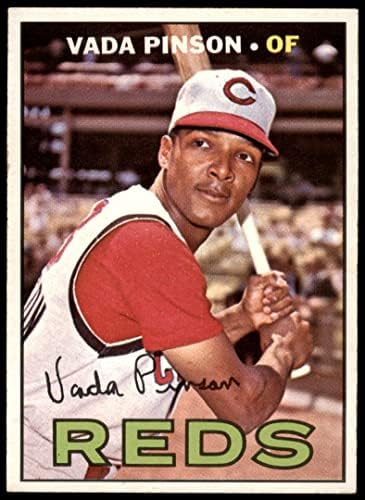 1967 Topps 550 Vada Pinson Cincinnati Reds Ex/Mt+ Reds