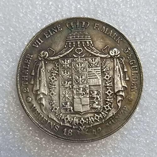 Avcity antique artesanato alemão 1842-um dólar de prata yuan datou coin comemorativo por atacado1969