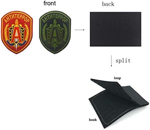 Grupo Russo Spetsnaz Alpha Forças Especiais FSB A Rússia Alpha Forças Especiais Moral Tático Militar Bordado Patch