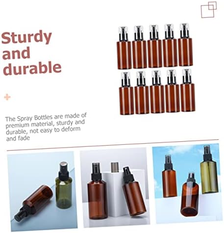 Cabilock 10pcs spray garrafas de spray de névoa para cabelos recipientes de viagem recipientes de pulverização multifuncional