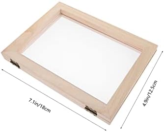 Kit de papel de moldura de papel de sewacc, fabricação de papel de tela de papel de papel com martelo e placa de base ferramenta de