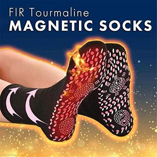 Mikey Store Men Mulheres FIR SOCKS MAGNÉTICAS TOURMALINA - SOLEATIMENTO DE ALIMEIRA TERATIMENTO DE ALUMAÇÃO UNISSISEX