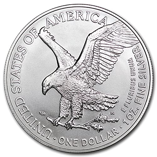 2021 - Lotes atuais de 1 oz de moedas American Silver Eagle