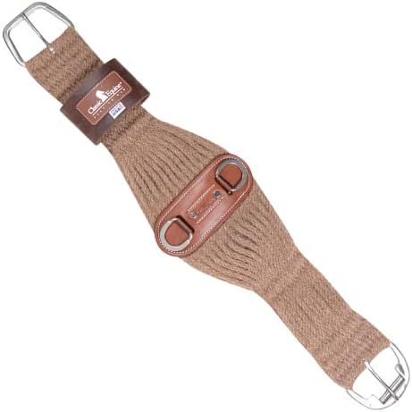 Equine clássico Alpaca Roper Cinch 27-Strand, 26 polegadas