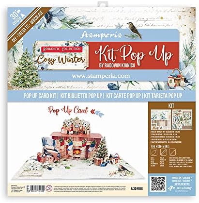 Kit de papel 3D Stamperia inverno -sbpop15