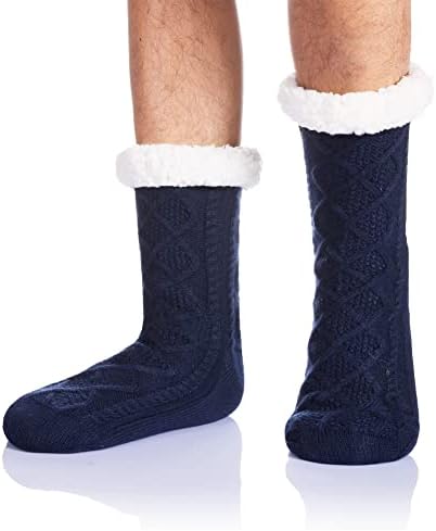 Meias de lã de lã térmico de lã de inverno masculino