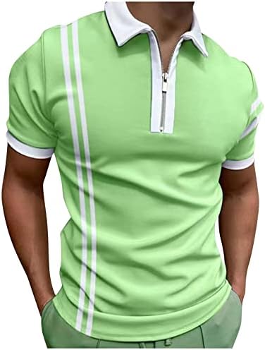 Camisas casuais de verão masculino de verão masculino de colar rígido de colar pura moda de manga curta tops de moda camisa