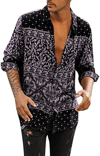 Camisas de treino de verão para homens camisa de blusa casual camisa solta de outono manga casual top masculino de manga curta