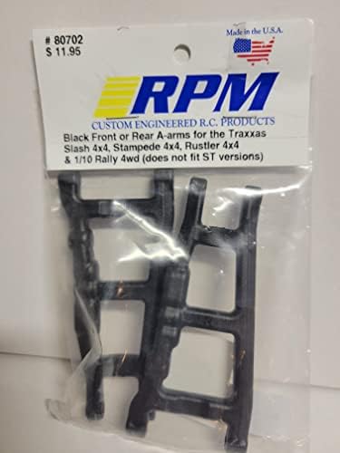 RPM 80702 Suspensão traseira dianteira preta ARMES A INCLUI INCLUIRA RC RC TR A A X A X A S SLASH 4X4 RALLY RALLY RULDLER