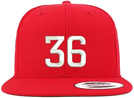 Trendy Apparel Shop número 36 Capinho de beisebol do snapback bordado