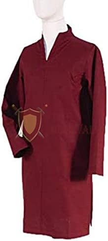 The MedieValalals Mens Tunic Ekwin Shirt Cotton Taber