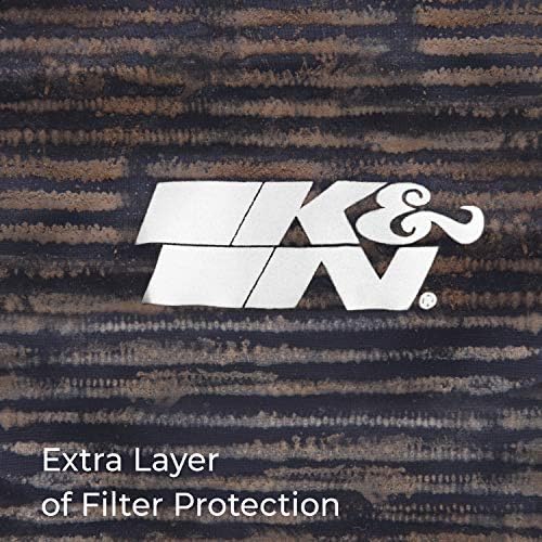 K&N 22-8011PK Black Precharger Filter Wrap-Para o seu filtro K&N RB-0800