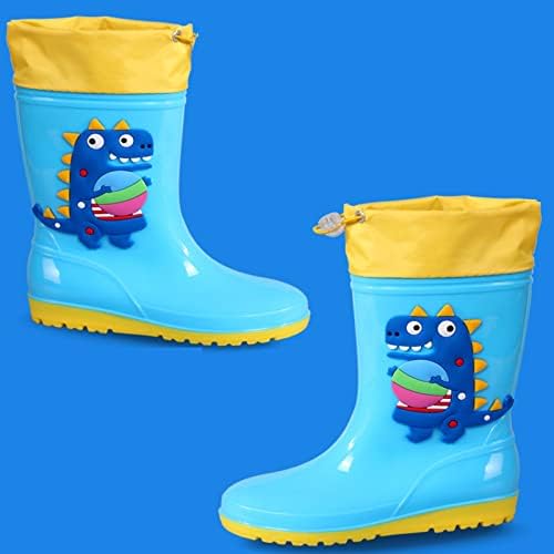 Informações clássicas para crianças Rain Boots Pvc Rubber Sapatos de água de água Botas de chuva à prova d'água crianças