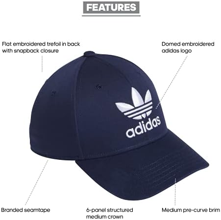 Adidas Originals Mens Icon Precurve Snapback Cap