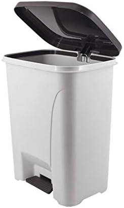 Lixo de resíduos de hjrd, lixeira de lixo de lixo de lixo de lixo de grande capacidade com tampa de lixo de lixo de papel de escritório