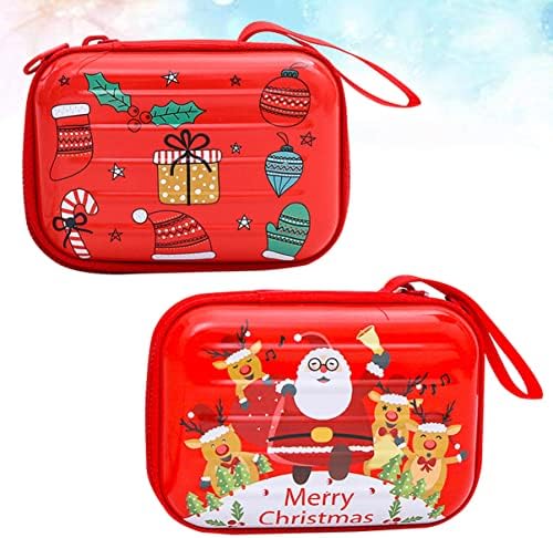 PretyZoom Tinplate para Candy Case Coin Wallet Gift Zipper aleatória pequeno quadrado Mini bolsa de bolso fofo Pocket