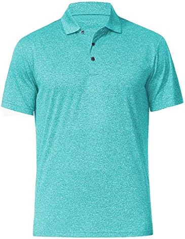 Camisa de pólo de golfe seco masculino