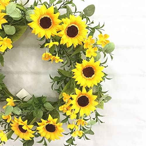 Tfiiexfl Spring e Autumn Teto Ring Sun Garland Door Decoration pendurado decorações de férias