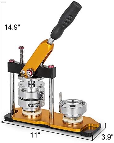 VEVOR Button Maker Machine de 3 polegadas Butgricem