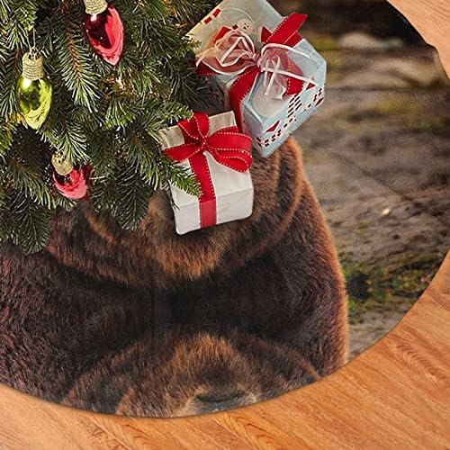 Nome do design da saia da árvore de Natal Salia de árvore de pelúcia de Natal 48 30 36 polegadas Laced Christmas Decoration