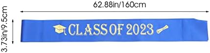 AMOSFUN 2023 KITS DE AMBATOS DE FESTO DE GRATUÇÃO, Coroa de formatura Tiara e kits de faixas, turma da faixa de graduação 2023