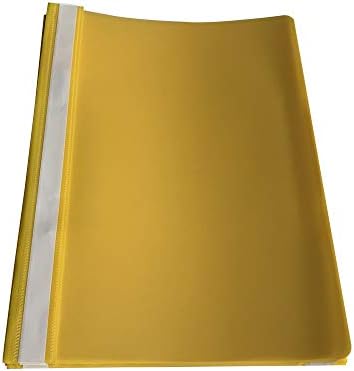 Pacote de 60 pastas de projeto Amarel A4 Amarelo por Janrax