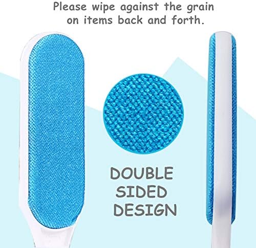 pacote de círculo azul de calor furrybaby com removedor de cabelo azul