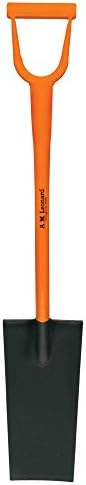 SOU. Leonard All Steel Nursery Spade com alça D -Grip - Blade de 15 polegadas